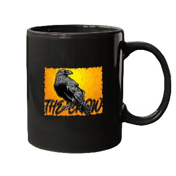 Discover Bird Art Gothic Black Animal Lover Crow Design Mugs