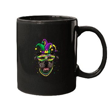 Discover Pit Bull Dog Lover Cute Mardi Gras carnivals Jester Mugs