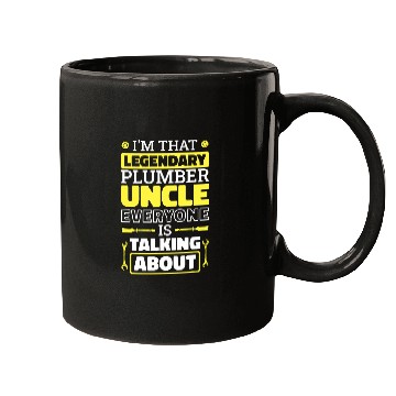 Discover Plumbing Uncle Design for Plumber Worker Mugs