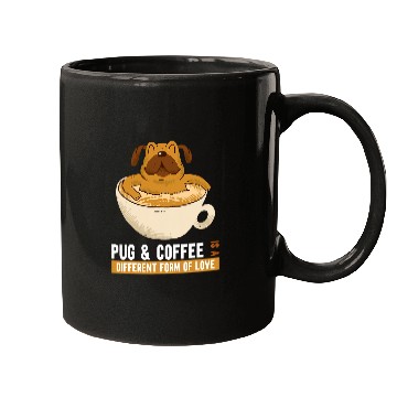 Discover Pug Lover Coffee Cup 12 Pugs Dog Mugs