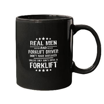 Discover Fork Lift Truck Forklift Operator 7 Mugs