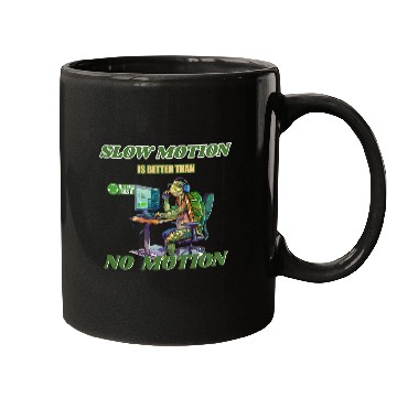 Discover Funny computer science programmer coding tortoise help desk Mugs