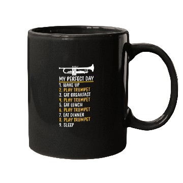 Discover Funny Trumpet Trumpeter Music Band Trumpet 1 Mugs