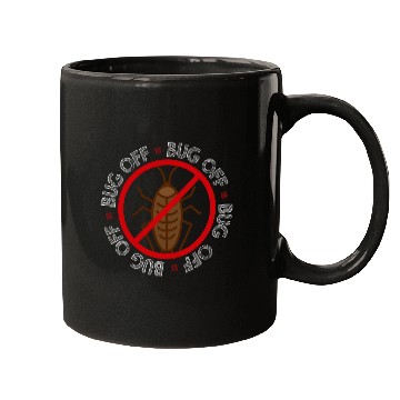 Discover Bug Off Pest Control Exterminator Mugs
