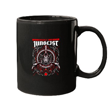 Discover Funny Drummer Junglist Music Scorpion EDM Drum And Bass DnB Music Liquid Mugs