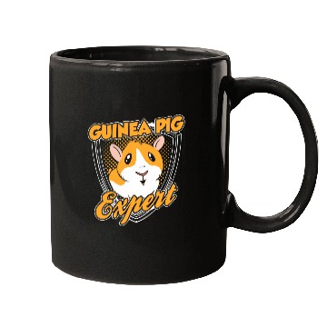 Discover Guinea Pig Expert Cute Lover Pet Animal Mugs