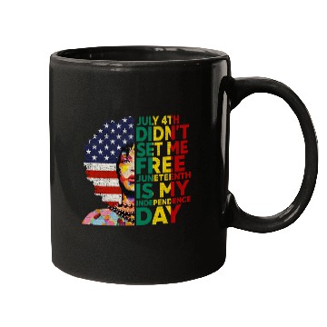 Discover Black History Month Juneteenth Dashiki American Flag Mugs