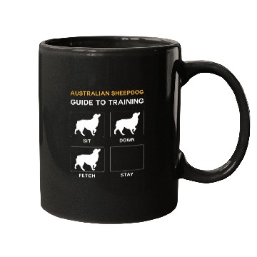 Discover Australian Sheepdog Guide To Training Dog Obedience Mugs
