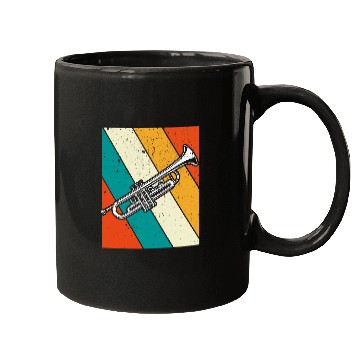 Discover Funny Trumpet Trumpeter Instrument Trumpet 5 Mugs