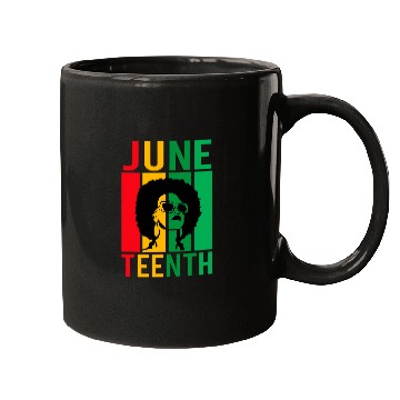Discover Black Queen Proud African American History for Juneteenth Mugs