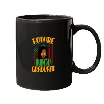 Discover Future HBCU Grad History Black College Girl Youth Melanin 4 Mugs