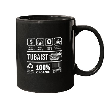 Discover Funny Tuba Funny Multi Tasking graphic theme Mugs