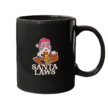 Discover Santa Laws Christmas Judge law student attorney Mugs