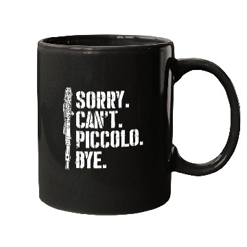 Discover Funny Flute Piccolo Instrument Music Flute Player Beginner Lesson 213 Mugs