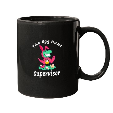 Discover Egg Hunt Supervisor Egg Hunt Easter Day Hunt Easter Bunny Mugs