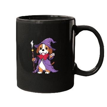 Discover Beagle Pet Wizard Funny Dog Magic 2 Mugs