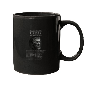 Discover Gaius Julius Caesar World Tour Ancient Rome History SPQR Mugs
