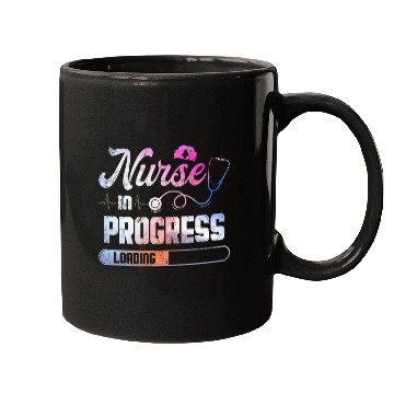 Discover nurses In Progress Nursing School Student Future nurses Life 3 Mugs