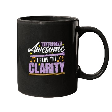 Discover Funny Clarinet Clear Clarinet Mugs