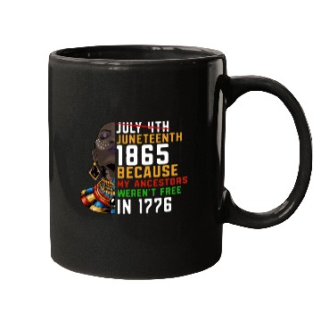 Discover Black Queen African Americans Juneteenth 1 Mugs