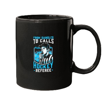 Discover Hockey Referee Refereeing Ref Sports Game Official 2 Mugs