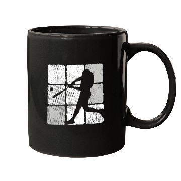 Discover Sport Baseball Catcher Pitcher Batter Baseman Softball Baseball 1 Mugs