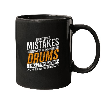 Discover Funny Drummer Music Lover Creative Drummer Mugs