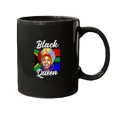 Discover Black Queen Africa Black History Month Mugs