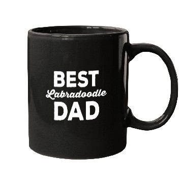Discover Labradoodle Pet Dog Breed bests Labradoodle Dad Mugs