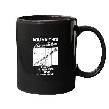 Discover Funny Clarinet Dynamic Clarinet Brass Orchestra Mugs