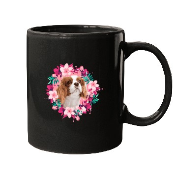 Discover Cavalier Pet Nostalgia Summer Cavalier King Charles Spaniel Mugs