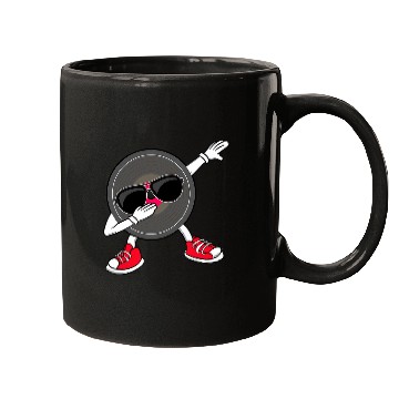 Discover Dabbings Vinyl Record Dancing LP Collector Party DJ Mugs