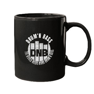 Discover Funny Drummer The World Needs More Drumn Bass 2The World Needs More DNB Mugs