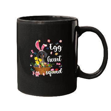 Discover Dachshund Pet Happy Easter Day Easter Colorful Egg Hunt Mugs