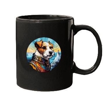 Discover Jack Russell Pet Viking Funny Dog Medieval 3 Mugs