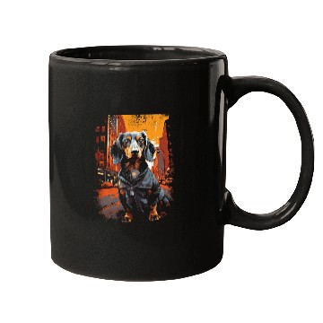 Discover Dachshund Pet in Manhattan Mugs