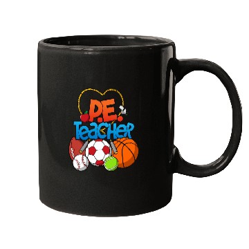 Discover School P E Teacher Physical Education Mugs