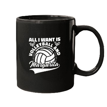 Discover Sport Volleyball Beach Vball Volleyball Margarita Mugs