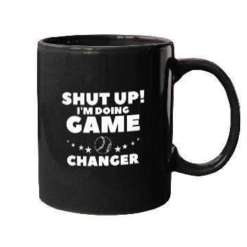 Discover Sport Baseball Shut Up Im Doing Game Changer Baseball Player Coach Mugs
