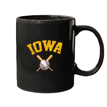 Discover Sport Baseball Iowa Mugs
