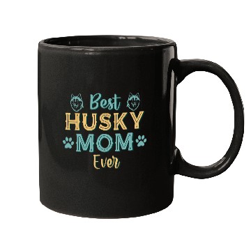 Discover Husky Pet bests Husky Mom Ever Husky Dog Mom Vintage Mugs