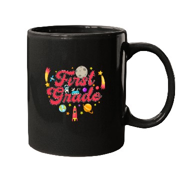 Discover First Grade Teacher Outer Space Solar System Planet 2nd Mugs