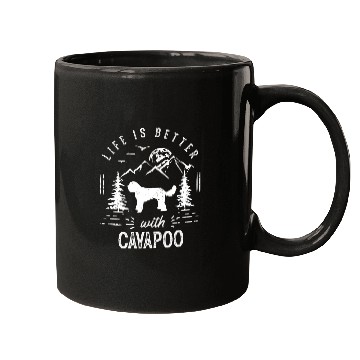 Discover Cavapoo Pet Life Better Mom Dad Mugs