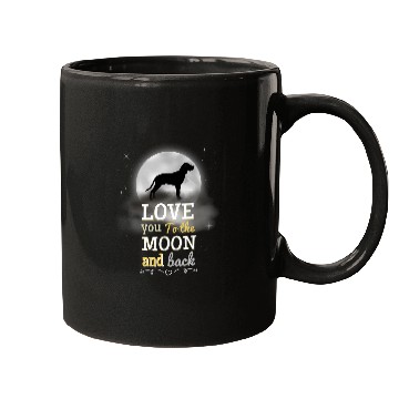 Discover Coonhound Pet Redbone Coonhound Dog Love To The Moon Mugs
