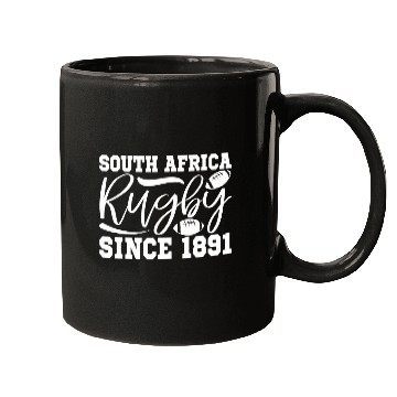 Discover Sport Rugby South Africa Rugby since 1891 South African Mugs
