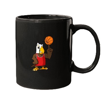 Discover Sport Basketball Bald Eagle Mugs