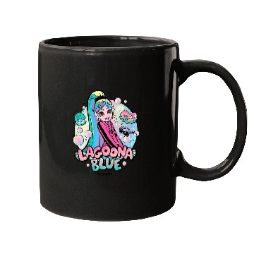 Discover Kids Monster High Lagoona Blue Bubbles Mugs