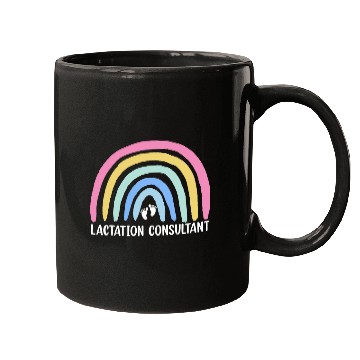 Discover Rainbow Lactation Consultant Breastfeeding Specialist Mugs