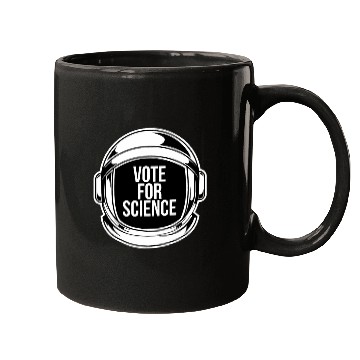 Discover 2024 Election Astronaut Helmet Vote For Science Mugs