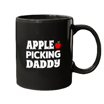 Discover Apple Picking Daddy Apple Picker Fall Fruit Lover Mugs